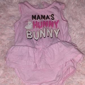 Mama's Hunny Bunny Baby Girl onesie